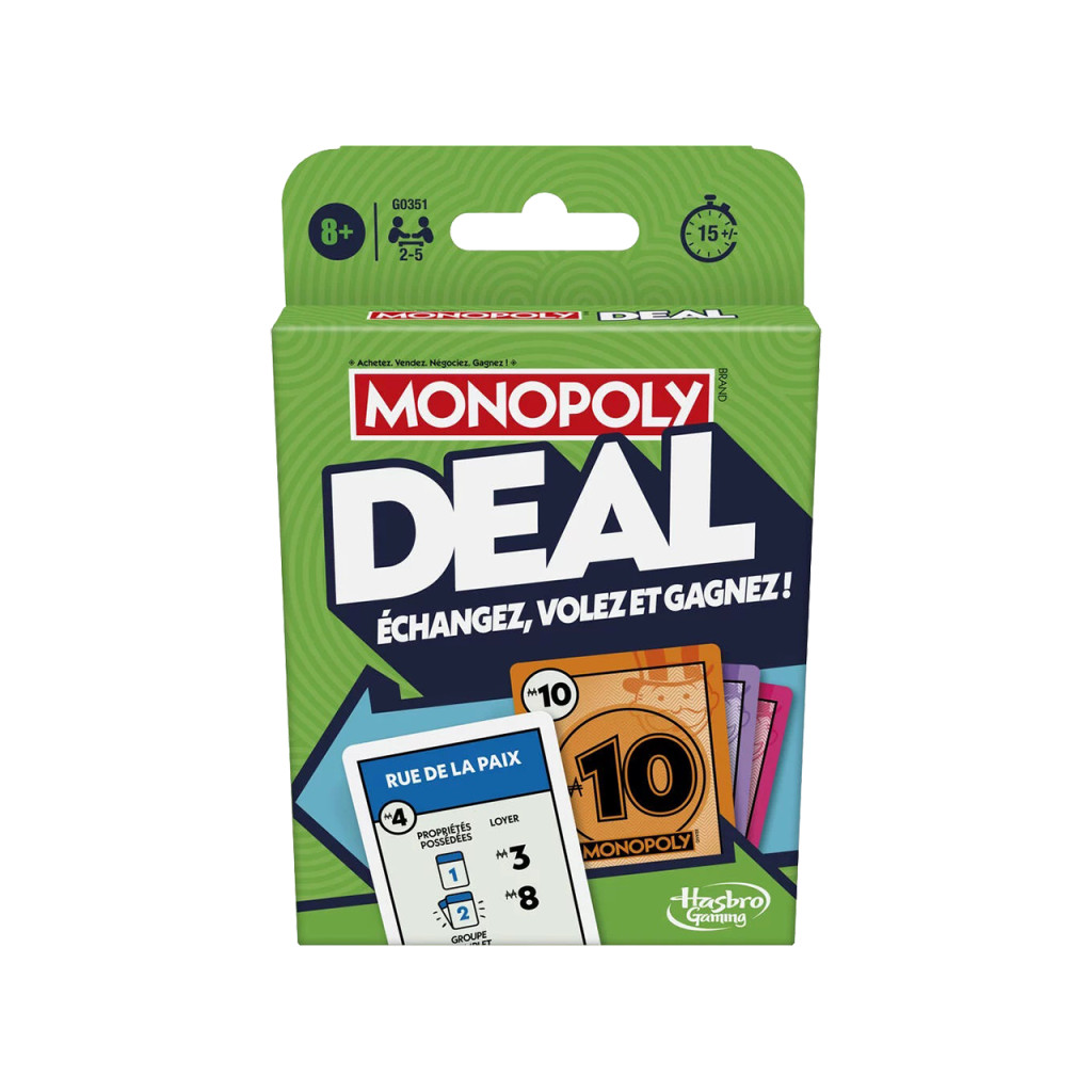 Monopoly Deal — jeu de cartes